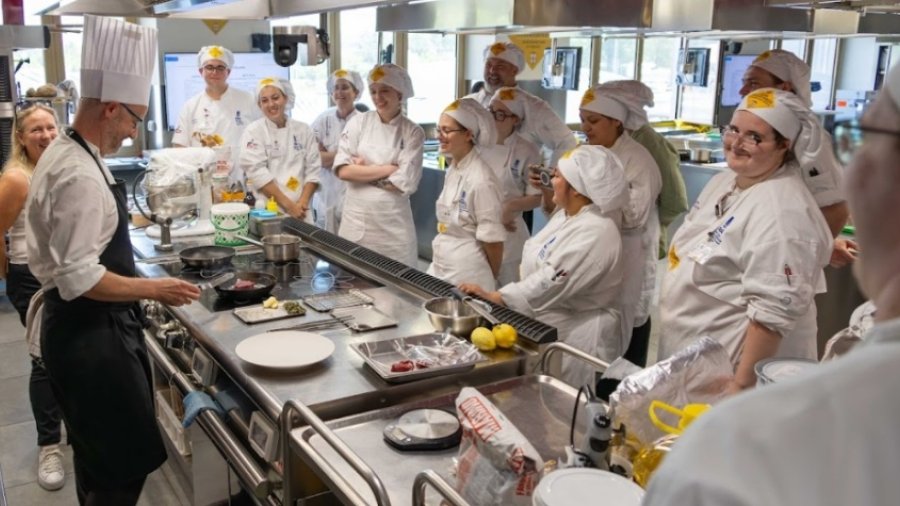 Alba Accademia Alberghiera Welcomed Great Lakes Culinary Institute for Piedmontese Heritage Course